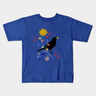 Black Bird Kids T-Shirt
